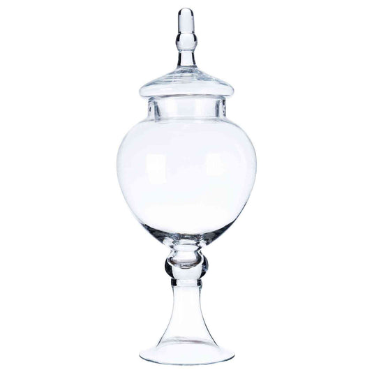 Large Handblown Apothecary Glass Jar