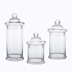 storage glass jar set