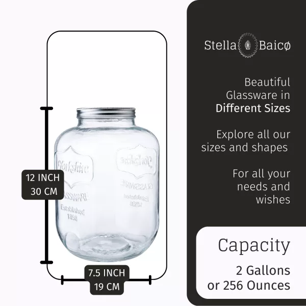 large glass canister